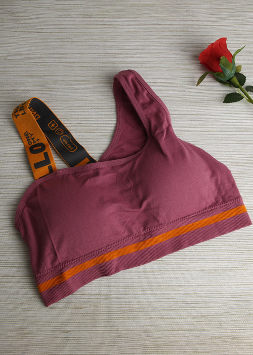 BelleNisa Hello Sports Bra – Comfortable Wireless Activewear