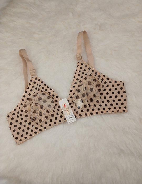 Polka Dot Net Bra – Chic and Comfortable Lingerie for Women | BelleNisa