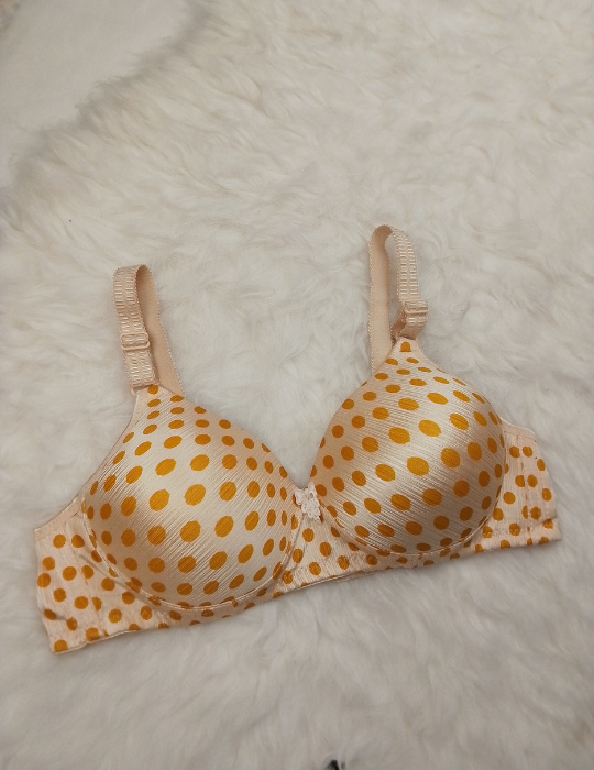 Polka Dot Padded Bra – Playful and Comfortable Lingerie | BelleNisa