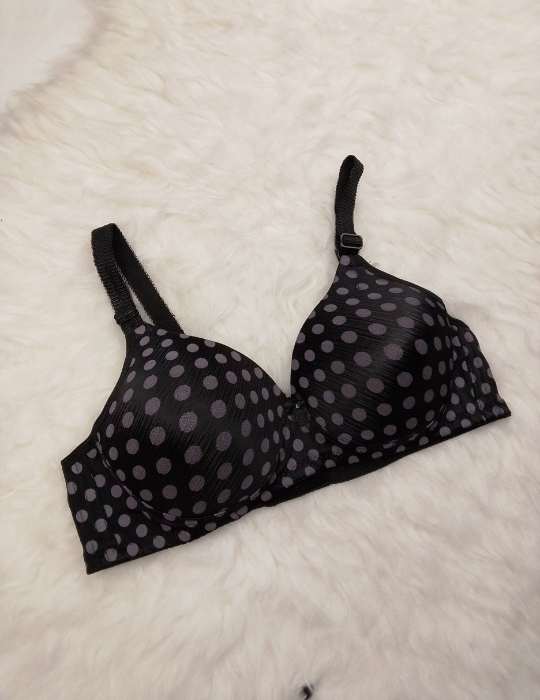 Polka Dot Padded Bra – Playful and Comfortable Lingerie | BelleNisa