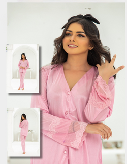 Silk Sleep Set – Shirt & Trousers Combo