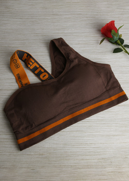 BelleNisa Hello Sports Bra – Comfortable Wireless Activewear