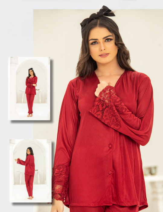 Silk Sleep Set – Shirt & Trousers Combo