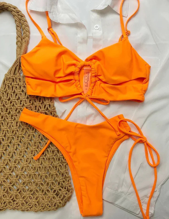 Sexy Push-Up Bikini Swimwear Set – Padded & Hot Beachwear