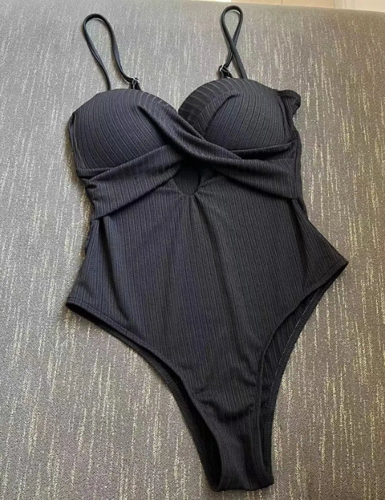 Spider Black One piece Bikini Swimsuit