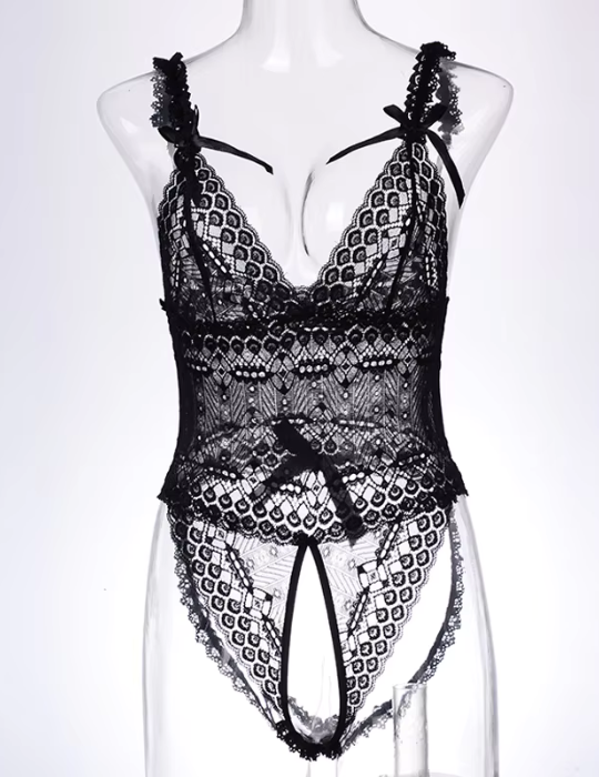 Lace Stuff Net Nighty Bodysuit – Women’s Lingerie
