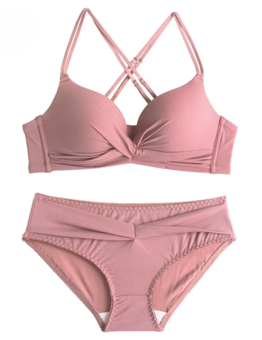 Seamless Wire-Free Push-Up Bralette for Young Women – Full Coverage, Comfortable Support