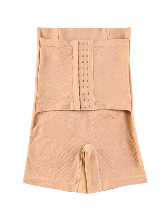 Postpartum Dual Closure Compression Girdle – Open Crotch Butt Lift Shapewear