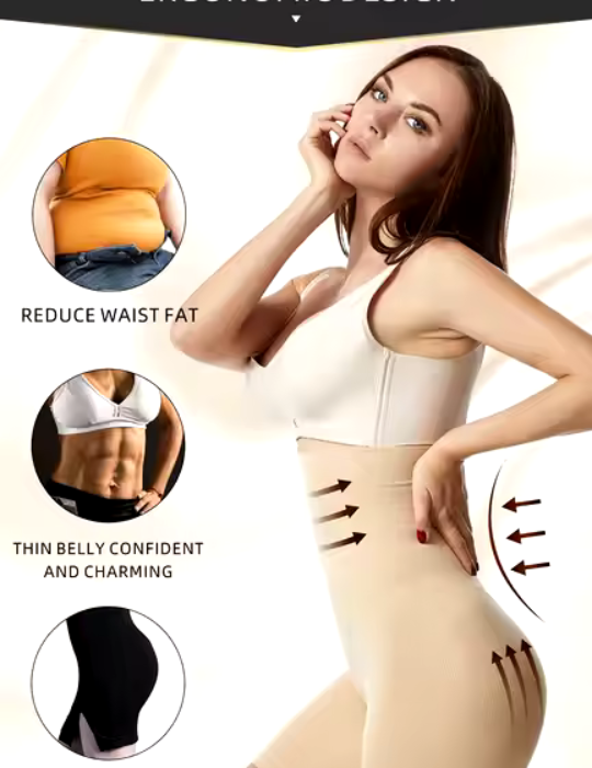 Waist Cincher Tummy Control Shapewear – Waist Trainer with Thigh Slimmer & Butt Lifter