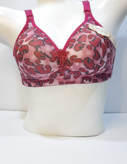 Cheetah Print Padded Bra – Stylish and Comfortable Lingerie | BelleNisa