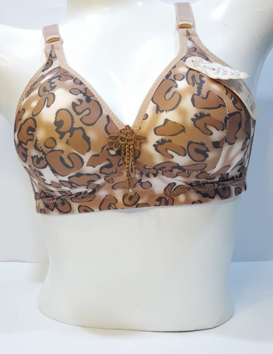 Cheetah Print Padded Bra – Stylish and Comfortable Lingerie | BelleNisa