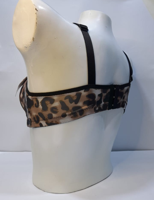 Cheetah Print Padded Bra – Stylish and Comfortable Lingerie | BelleNisa