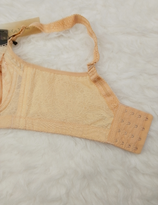 Full-Coverage Net Bra – Wired, Non-Padded | BelleNisa