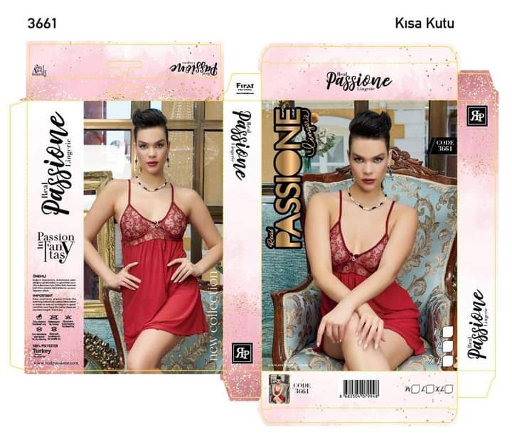 Real Passione Lingerie – Sexy Net Nighty for Women | BelleNisa CODE 3661