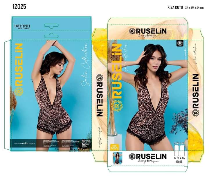 Ruselin Silk Turkish Lingerie – Premium Nightwear for Women | BelleNisa-12025