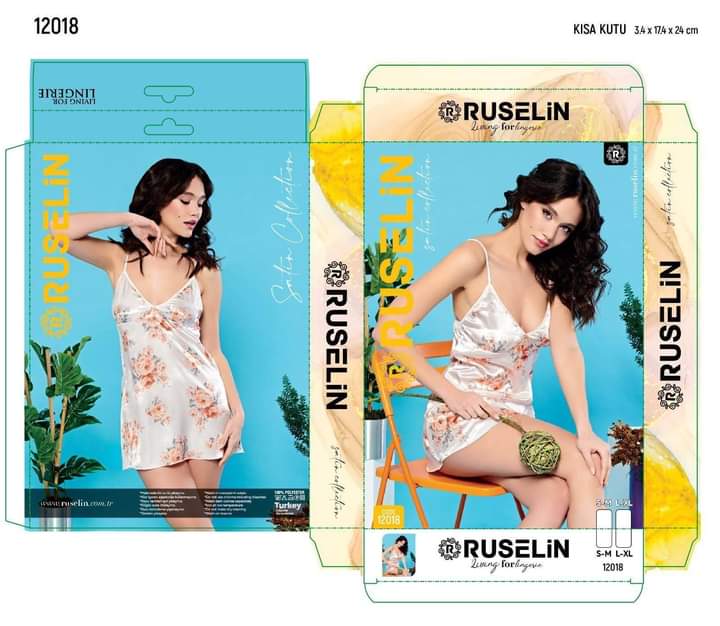 Ruselin Silk Turkish Lingerie – Premium Nightwear for Women | BelleNisa-12018