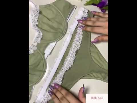 New Lace Women's Transparent Underwear Set – Comfortable & Close-Fitting-2878