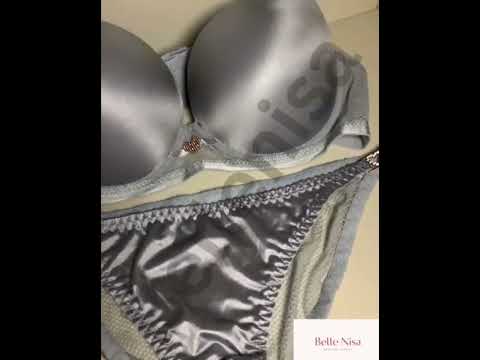 Premium Padded Push-Up Bra & Panty Lingerie Set — Multiple Colors-12700